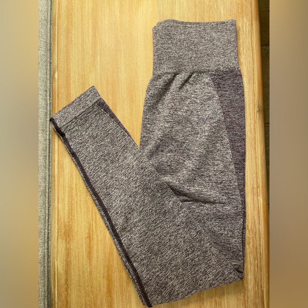 Purple gymshark leggings
